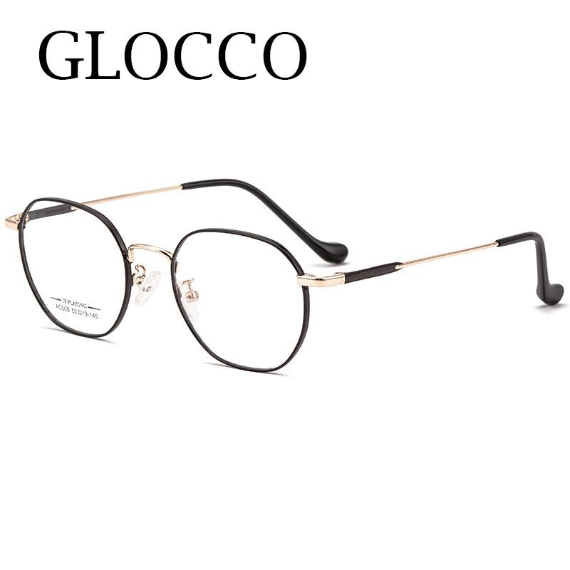 Light Reading Eyewear Eyeglass Frame Polygons Sight Presbyopic Spectacle Square Presbyopic Small Alloy Spectacle New Long Distance Super
