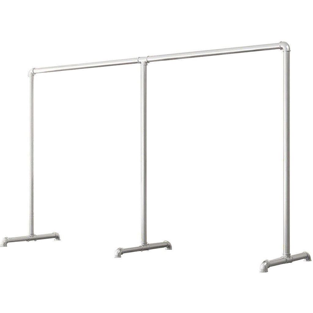 Floor-Standing Galvanized Steel Clothes Drying Rack for Balcony & Bedroom