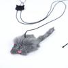 Adjustable Cat Interactive Toy Elastic Rope Hanging Door Toy Scratch Rope Mouse  Kitten Play