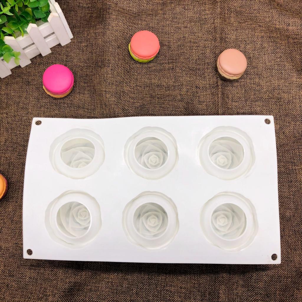 Valentine's Day Even Rose Silicone Mould Whiskey Ice Ball Mould Handmade Candle Soap Mold