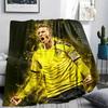 Marco Reus, Coperta di Flanella con Fantasia, Alta Qualità, Confortevole per Tutte le Stagioni, Decorazione per la Casa, Calore e Comfort, Perfetta per Regali.