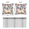 Ranma Saotom Anime Square Pillow Cases  Cushion Covers Novelty Zippered Decor Pillowcase for Home 40x40cm