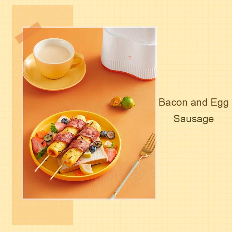 Haushalts-Frühlingsbrötchenmaschine, Mini-Doppelrohr-Omelette-Hersteller, Doppel-Ei-Wurstmaschine