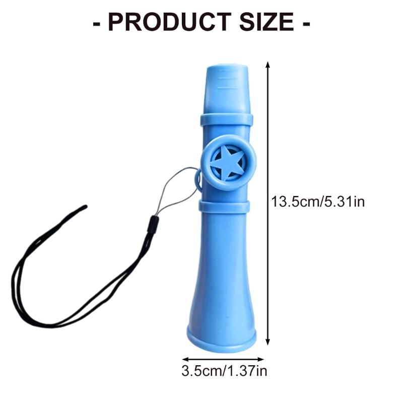 Colorful Educational Kazoo Suitable for All Ages Weather Resistant ABS Construction Enhances Rhythm Perception Skills