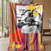 Soft Flannel Blanket Lightweight Cozy Bedroom Living Room CoverPippi Longstocking