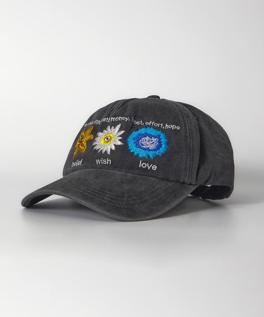 Maidibbeullumemolijeu Nativity Mm Cap Stone Washing (Black)