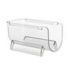Clear Wine Bottle Organizers Stackable Plastic Wine Rack Holder for Kitchen Countertops Pantry Fridge