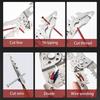1Pcs Adjustable Wire Stripper Flat Wire Stripping Tool Wire Stripping Pliers  Electrician Pliers