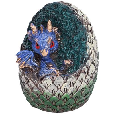 Dragon Egg Resin Material Interesting Decorative Cute Vivid Garden Animal Figurines for Living
