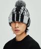 KND Navajo Pattern Beanie Hairy Black