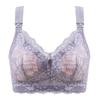 Women's Large Size Nursing Bra: Front Buckle, Anti-Sagging, Wire-Free, Supports Side Breasts