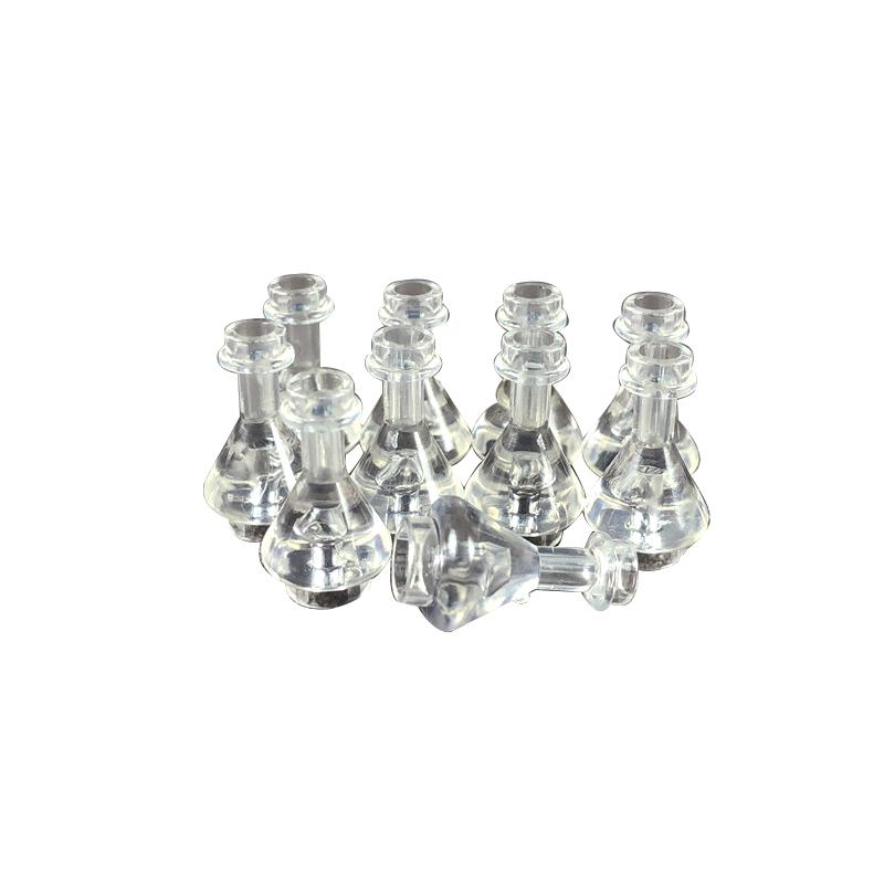 Non-Toxic 10Pcs/Set Moc Accessories Perfume Wine Bottle Glass Bottles Educational Toys For Children Model Building Blocks Kids Gifts Parts