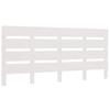 Vidaxl Bed Headboard, White, 140X3X80 Cm, Solid Pine Wood