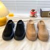 Baotou Half Slippers Platform Women's Summer Wear 2025 New Muller Shoes Internet Celebrity Heel-less Bread Lazy Muffin Shoes