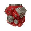 Resin Engine Block Mug Stainless Steel Liner V6 Creative Gift Edgy Aesthetic Motor Cup
