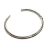 MIZAL Karen Silver Bangle Slim Triangle Karen Carmelo Bracelet, Tribal, Silver,