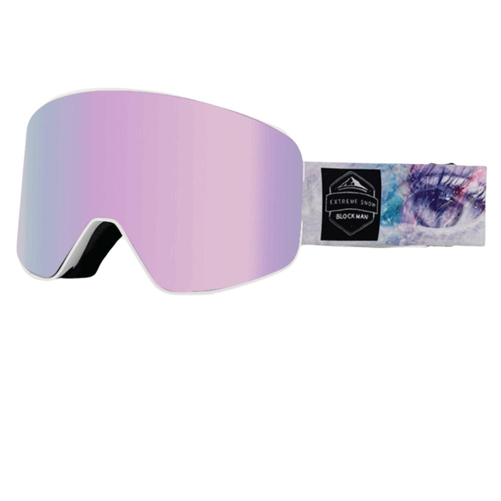 Double Layers Ski Goggles UV400 Protection Snow Glasses Dustproof Snowboard Goggles  Outdoor Sports Style 3