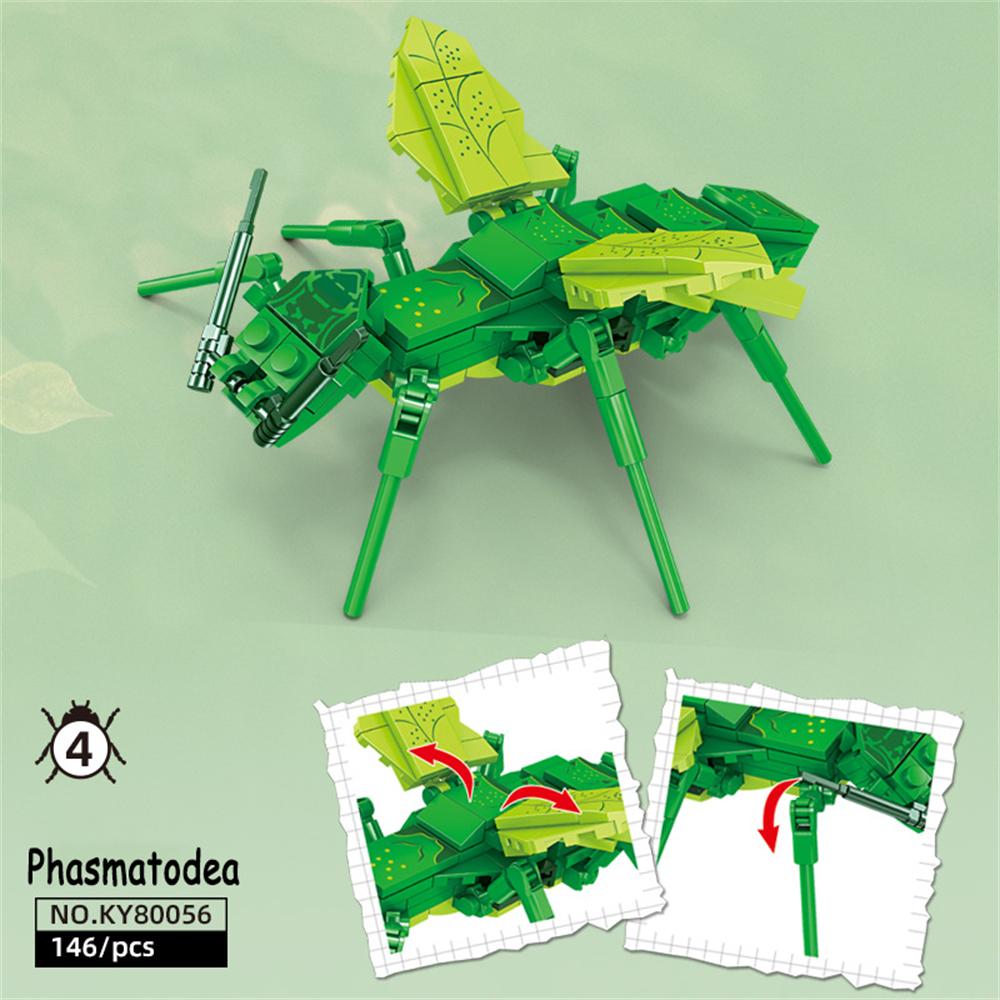 MOC Bionic Animal Figures Centipede Scorpion Spider Trilobites Building Blocks Model Set Educational Learning Toy for Kids