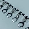 4.2 Terminal Lug: Flat 0.6 Strip, 6.6 Outer Diameter, RNB1.25-4 Horizontal Connection, 6K Ring Terminal