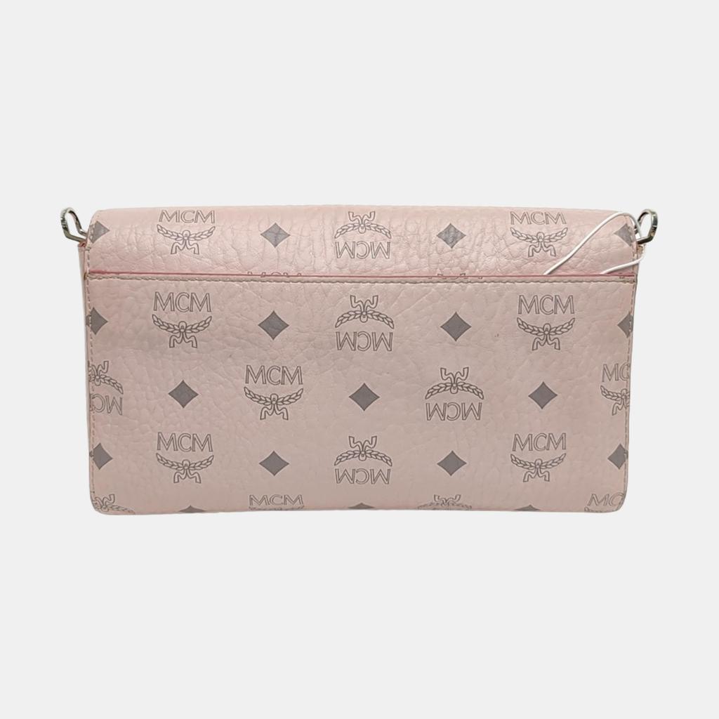 [Pre-Owned] Millie Visetos Classic Monogram Flap Lock Crossbody Bag - Fair #AEJB5X