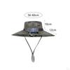 Cooling Fan Hats 3 Speeds Sun Hat for Sports Garden Travel Beach Climbing