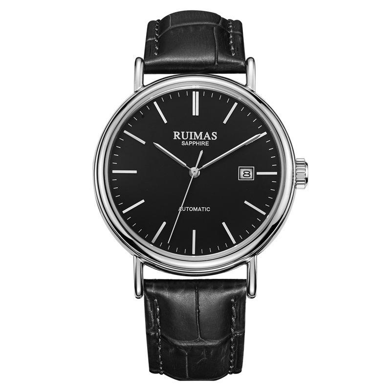 Stylish And Simple Automatic Mechanical Men S Watch, Waterproof Men S Watch 6727