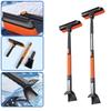 New 35 In 1 Car Ice Removing Brush Shovel Retractable Winter Snow Shovel Ice Removal Scraper Auto Cleaning Tool Accessories