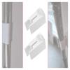 3PCS/Pack Universals Roller Blind Awning Hand Crank Holder Wall Mount Brackets Plastic Smooth Operations And Easy Setups
