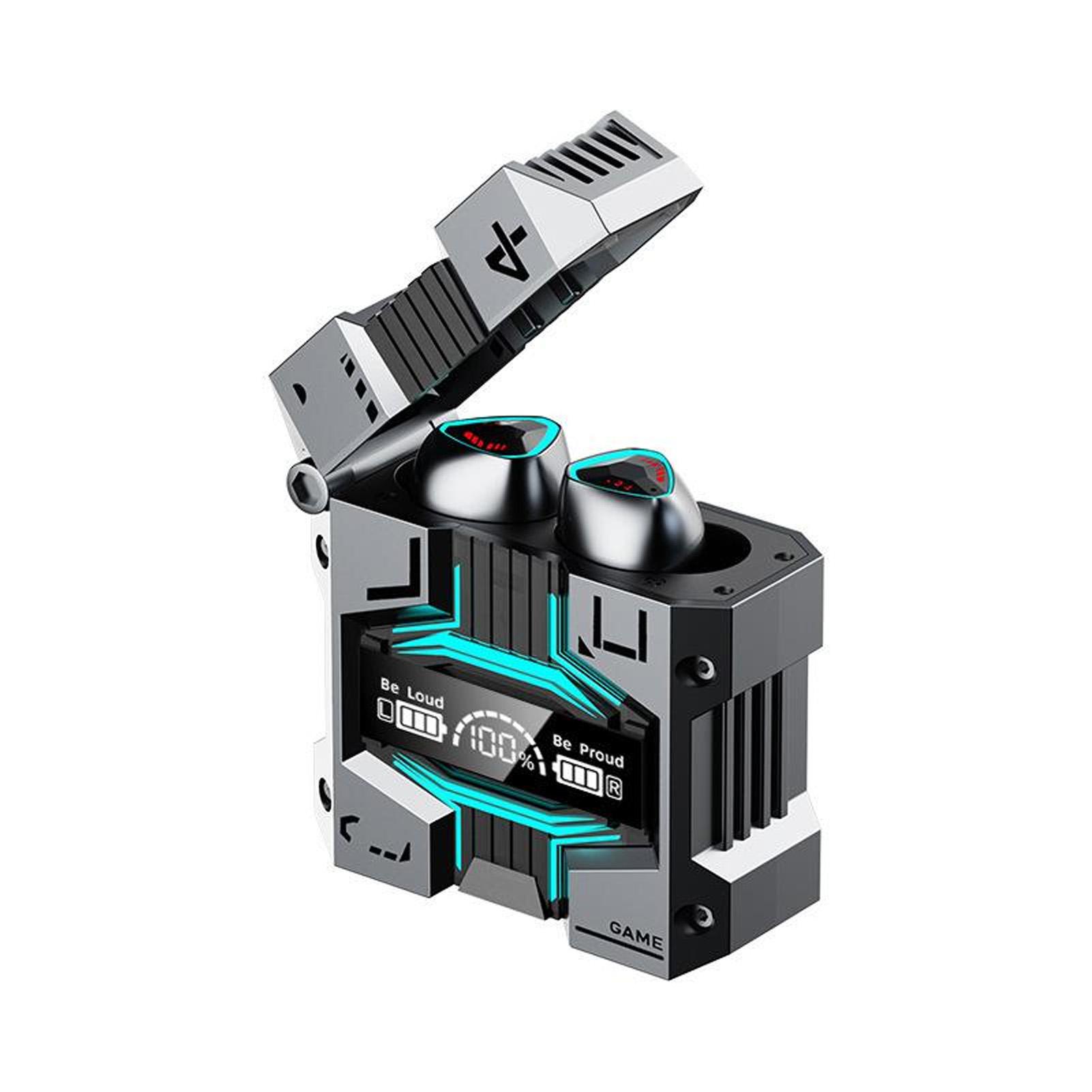 

TWS Wireless Headphones Earphones Bluetooth Touch Control Noise Reduction Stereo Waterproof Earbuds Headsets With Microphone чёрный