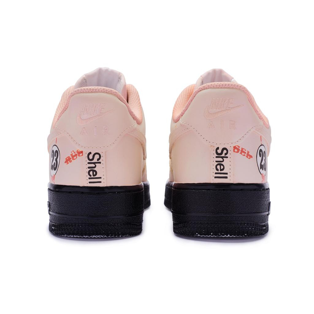 Nike Air Force 1 '07 Low top Skateboard Shoes Men's Pink Black White CW2288-111(Team80-)