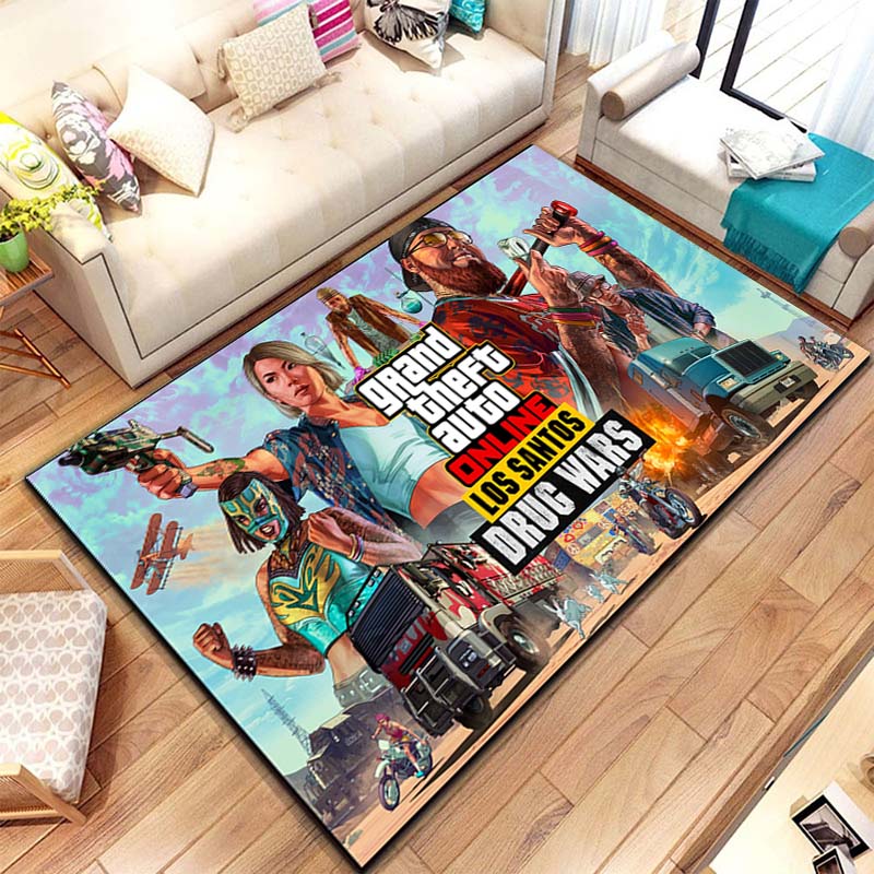 

Ковер GTA Game Gamer для гостиной, спальни, подарок, украшение для дома