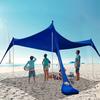 Camping Picnic Fishing Tent Outdoor Lawn Beach Leica Canopy Tent Portable Lawn Outdoor Sun Protection Cooling Large Size