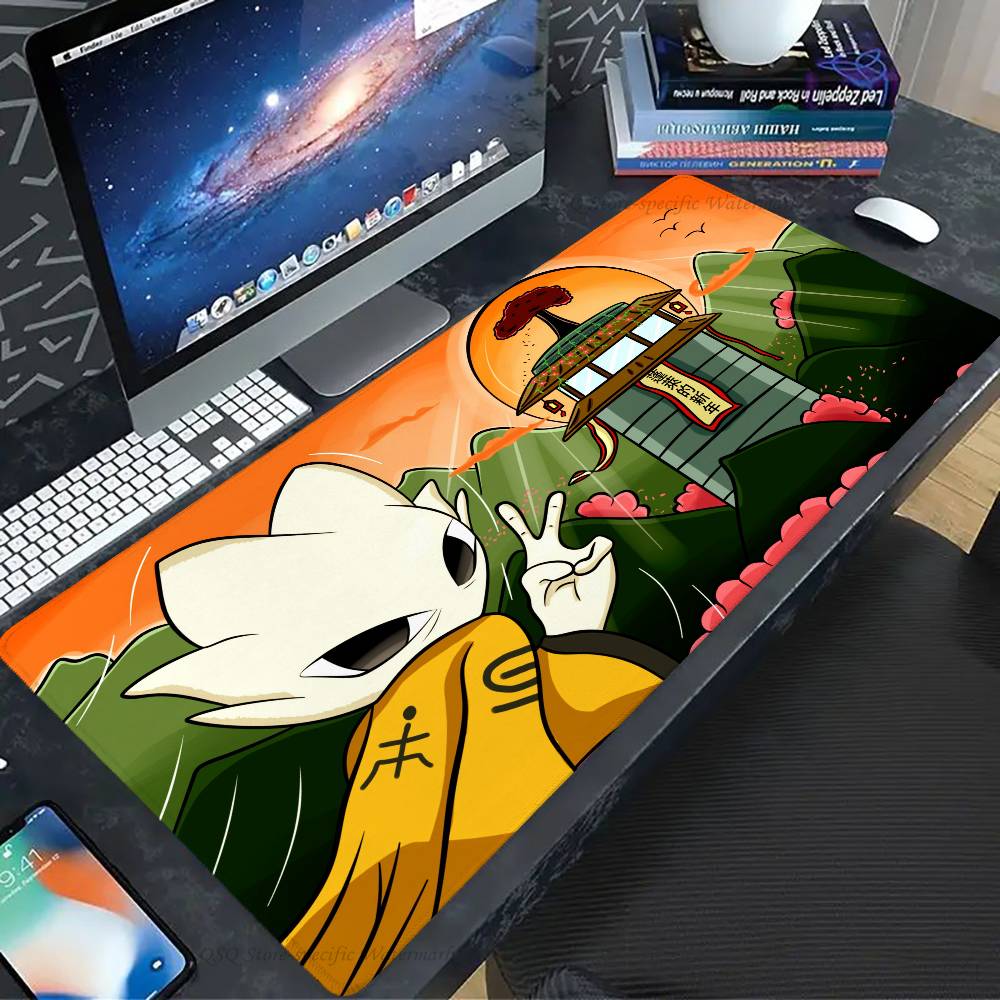 Nine S-Sols Anime Game Mousepad Non-slip Suitable For Office Computers Laptops E-sports Game Desk Mats XXL Keyboard