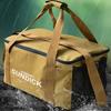 Camping Cookware Storage Bag Waterproof Outdoor Travel Tableware Storage Handbag Camping Cooler Bag Yellow M