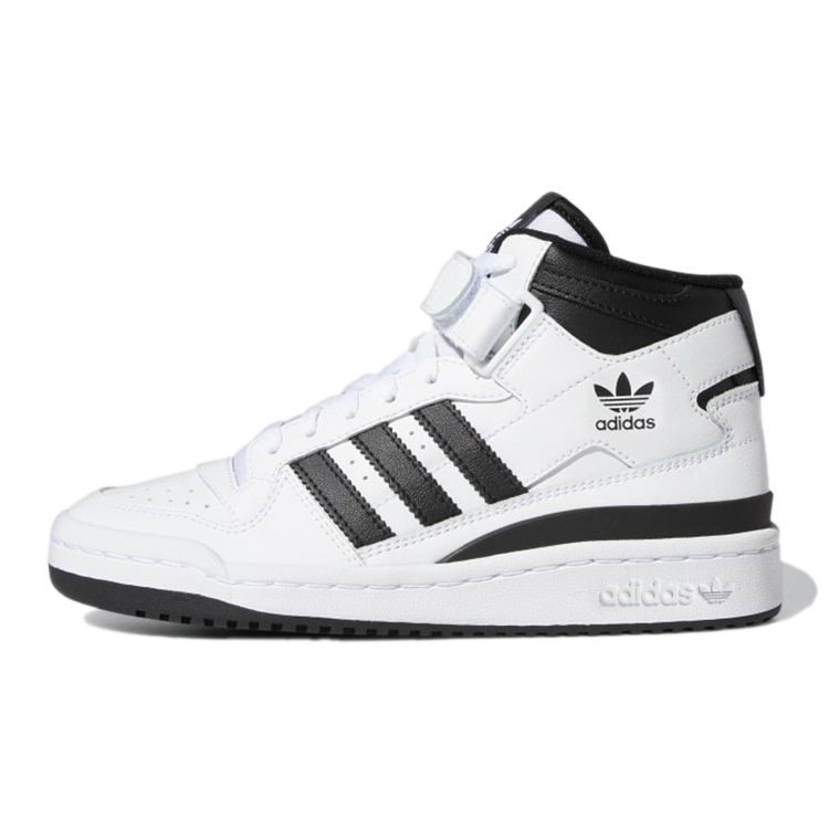 

Adidas Forum Mid J White Black Kids Sneakers Cloud-White Core-Black FZ2083 38