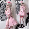 Halloween Adult Costume Female Nurse Outfit Pink Japanese Pure Desire Role-playing Sexy Doctor Nurse Dress