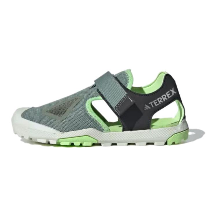 Adidas Terrex Captain Toy 2.0 Comfortable Non-Slip Shock Absorbing Durable Kids Sandals Kids Sandals Green IE5139