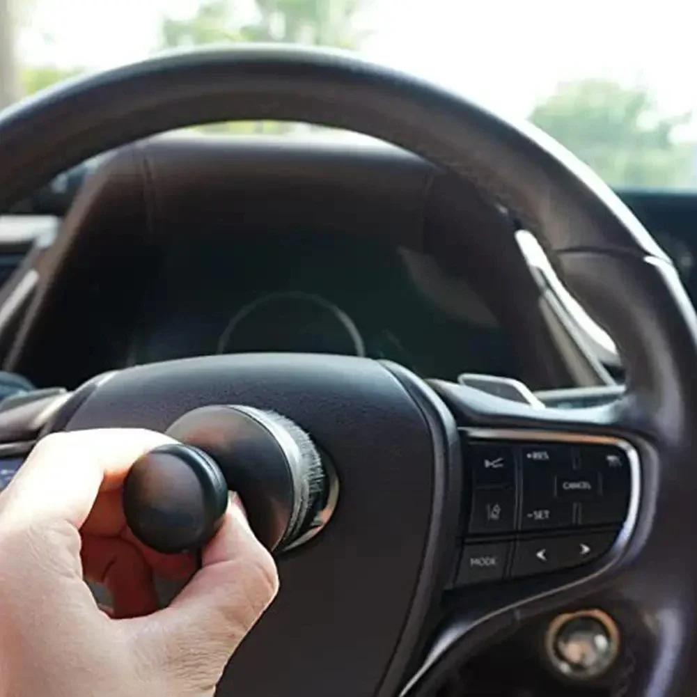 Car Tire Brush Dust Removal Artifact Brush Seal Design with Cover High Density Portable Car Brush Car Cleaning Tools Accessories