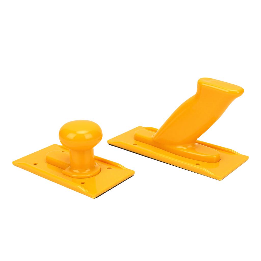 2 Pcs Woodworking Push Handle Rounded and Angled Grip Non Slip Pad Safety Push Block for Table Saw Router Band Saw
