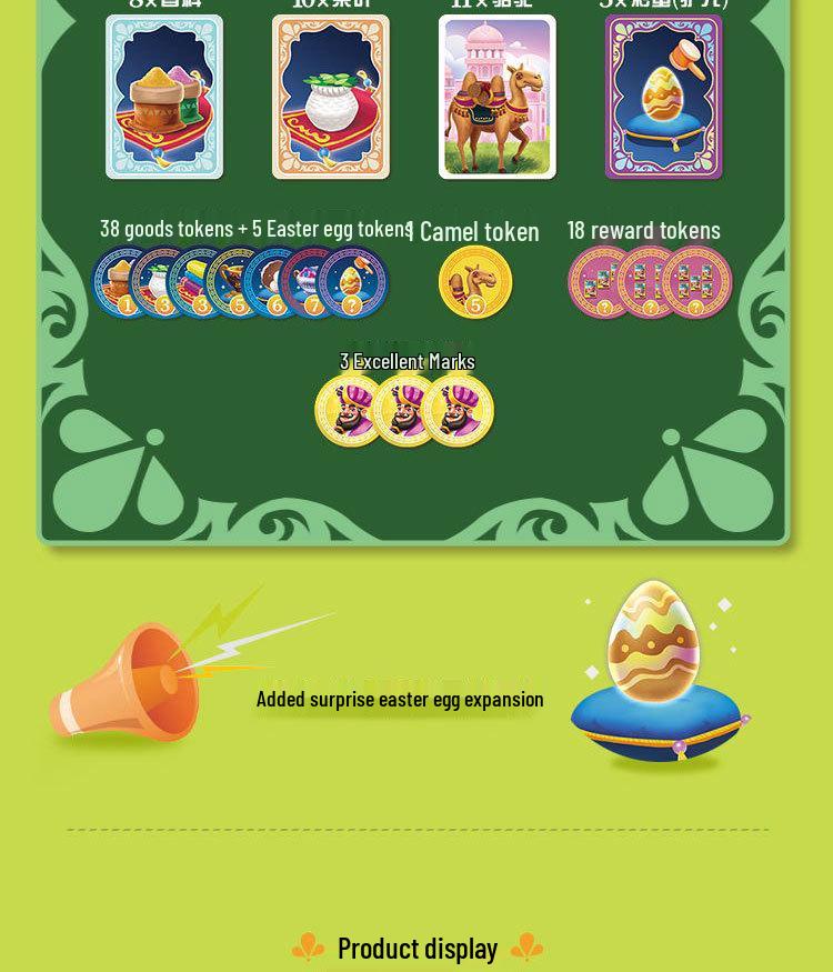 Jaipur: Card Game for Kids, Adults & Couples - 2-Player Casual Party Puzzle