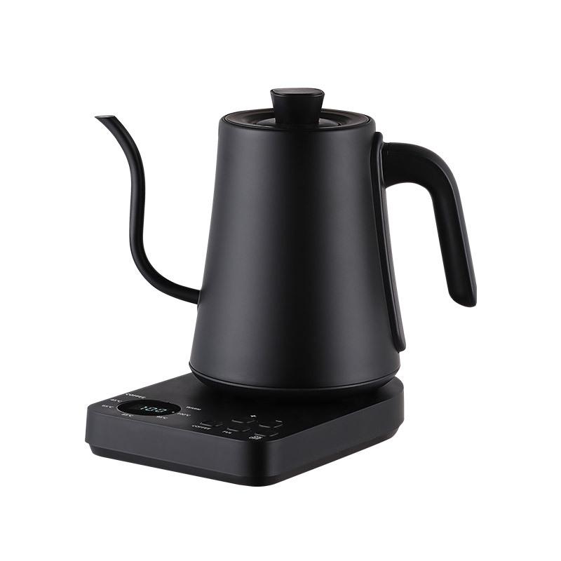 Smart Temperature Control Electric Kettle with Long Spout for Hand Drip Coffee, 110V/220V, Keep Warm Feature