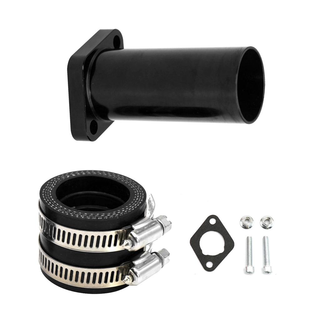 35mm Motorbike Carburetor Inlet Pipe Convenient Intake Manifold Rubber Adapter VM24 Improve Your Vehicles Fuels Supply