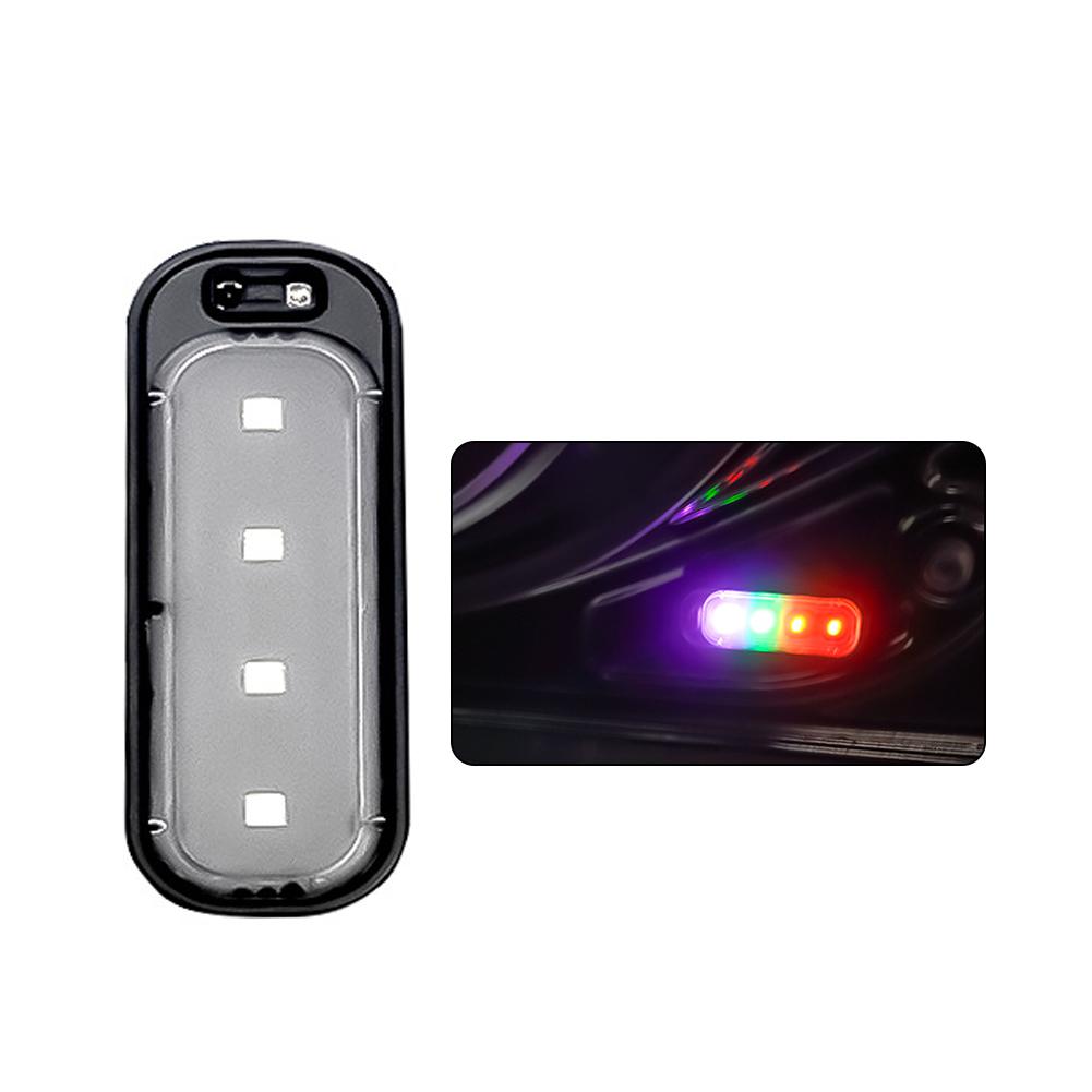 

Universal Car Door Decoration Welcome Light Car LED Door Light USB Charging Wireless RGB Safety Anti-collision Signal Lamp