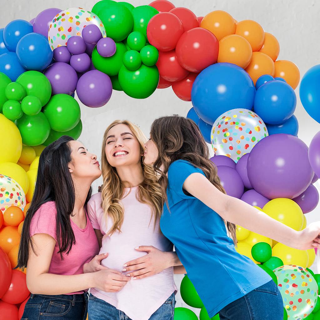 96Pcs Balloons Arch Garland Kit Colorful Balloons Set DIY Latex Globos Wedding Birthday Party Balloons Christmas Party Supplies