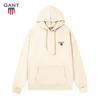 Gant Dünner bestickter Hoodie Pullover für Damen und Herren, Lässiger Sport Lauf Hoodie