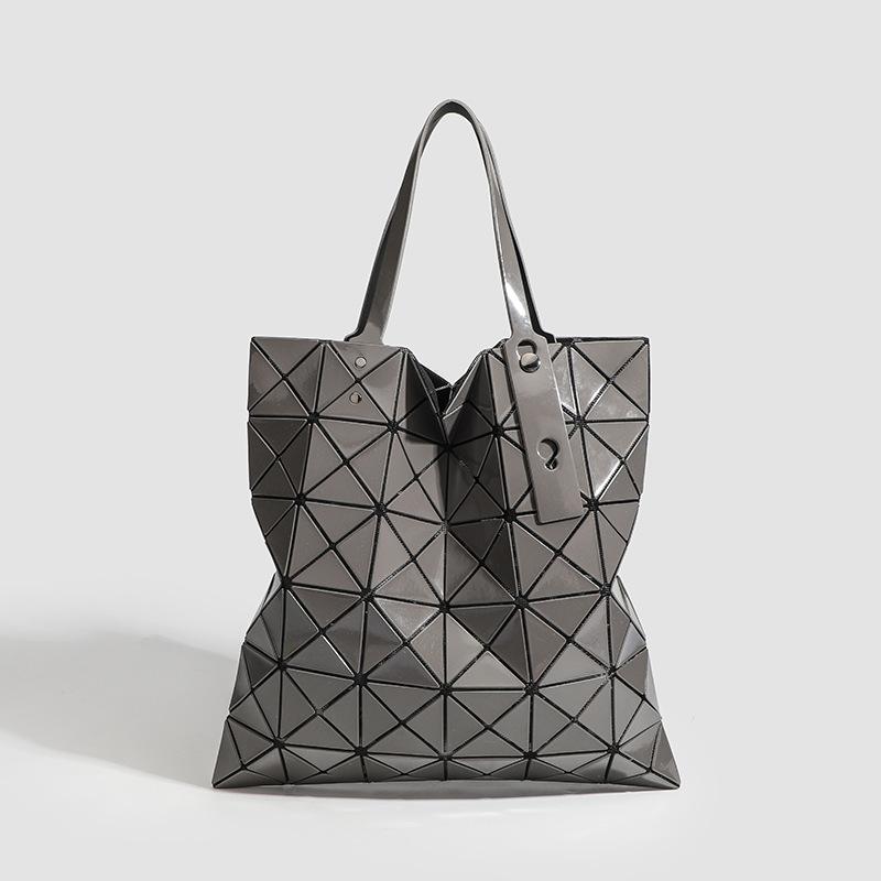 

Геометрическая сумка-ромб Новая японская и корейская женская сумка Универсальная на одно плечо под мышкой Простая большой вместимости ручная сумка-тоут