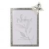 Sophia Crystal Photo Frame with Butterfly 5 X 7