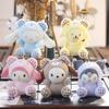 Cute Sanrio Melody Cinnamoroll Kuromi Plush Pendant Doll Keychain Gift
