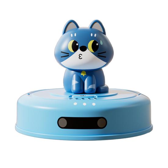 

Кіт Робот Пилосос Машинка Інерційний Привід Відтягни Назад Мультяшне Кошеня Підмітальна Машина Транспортний Засіб Розвиваюча Іграшка Малюки Хлопчики Дівчатка Подарунок синій