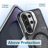 Neuer Metall-Objektivständer Klar Bling Glitzer Für Hülle Für Für Samsung Galaxy S26 S25 S24 S23 S22 Ultra Plus S25FE Magnetische Abdeckung